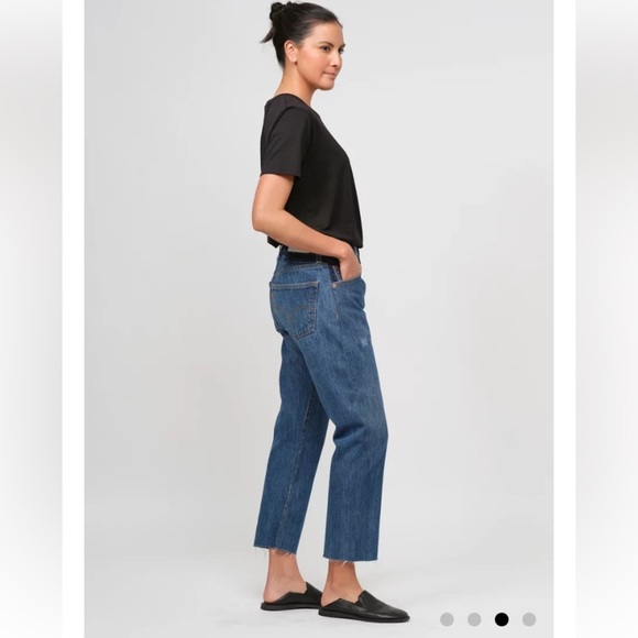 Re/Done+Levi’s 70s Stovepipe HiRise Button fly Straight Leg style001-3WLSSSIZE - Picture 16 of 16